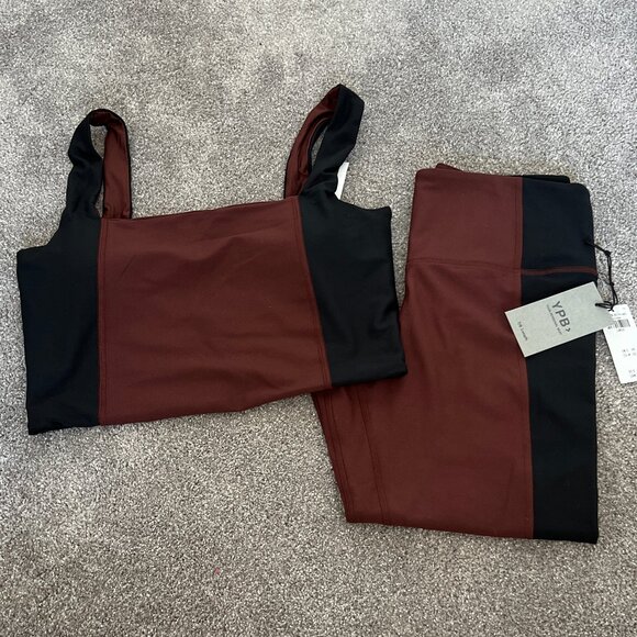 Abercrombie YPB Brown/Black Colorblock Set - Picture 1 of 3